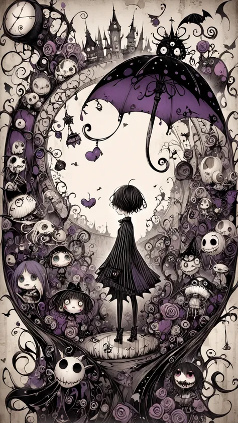  Tim Burton Style、wallpaper、