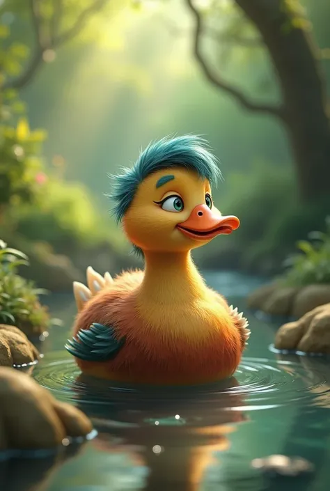 Duck background 