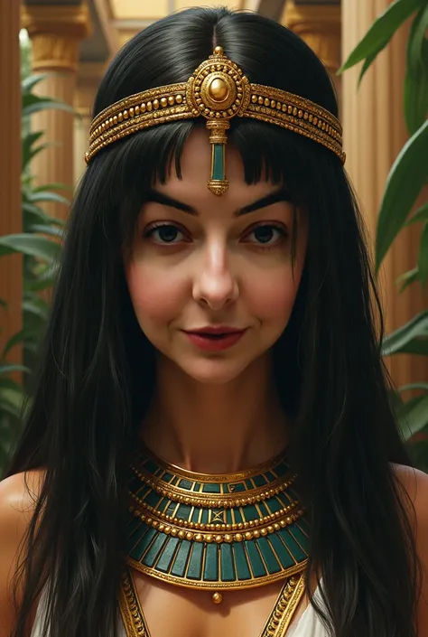 An image of Cleopatra with my face