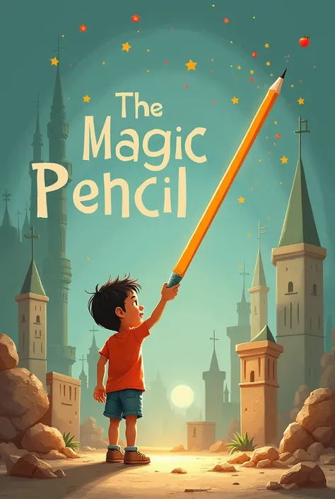 Story  کا عنوان: "The Magic Pencil"

Story :

One day, Ali found an old, dusty pencil in his old drawer. When he drew a small apple on paper with the pencil, the apple miraculously became a reality.!

Ali happily started making more things—toys, books, eve...