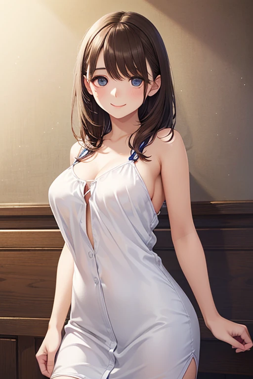 anegasaki nene, shiny chestnut hair, (brown pretty eyes, sparkling eyes, fine eyes), smiling face, super detailed eyes, highly detailed face, highly detailed eyes, (masterpiece:1.2, best quality), 1 girl, cowboy shot,, 


cowboy shot,


((( pixel perfect, ...