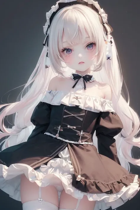 (doll-like lolita, porcelain skin, delicate facial features:1.3), (petit, ultra cute loli 2girls:1.3), (ultra cute loli face:1.3), ((puffy, cute eyes)), ((masterpiece)), ((best quality)), ((ultra detailed)), ((exquisite)), ((depth)), ((crisp)), ((8k)), ((b...