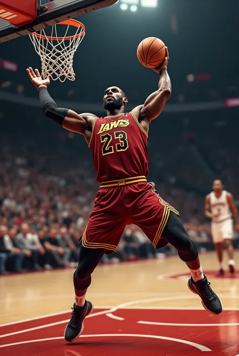 Lebron james king shoot three points video