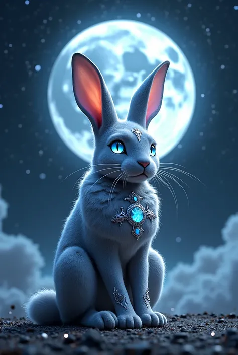 The kitty rabbit who ruled the moon