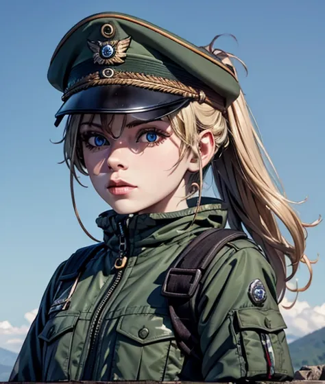 German military girl 