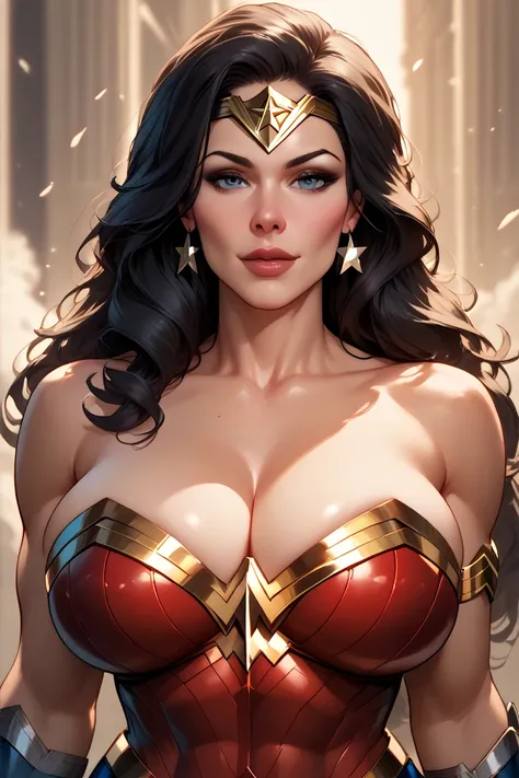 wonder woman, big breast