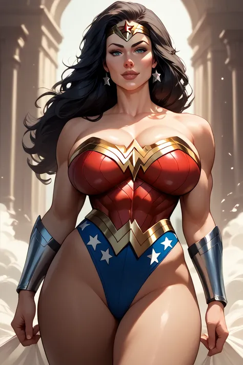 wonder woman, big breast