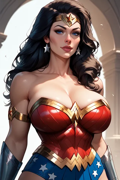 wonder woman, big breast