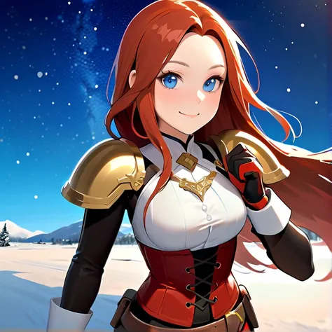 Masterpiece, HD, High Resolution, high Quality, best Quality, Super Detailed. solo character alone, multiple views. fantasy art.
{{(A 20-years-old female-human-gunner:(appearance: brownish-red-hair. Round nose. Beautiful face. Happy and cheerful expression...