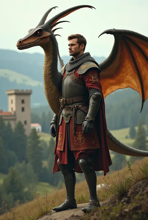 Homem pteranodon medieval 