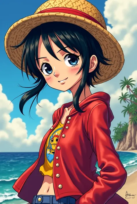 A girl from One Piece 