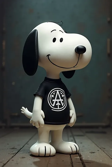 Crea un Snoopy con una playera de Apocalyptica 