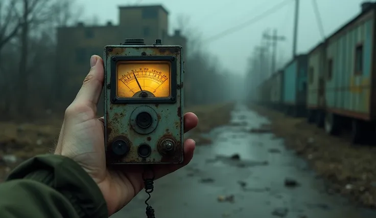 gaiger counter in chernobild explosion