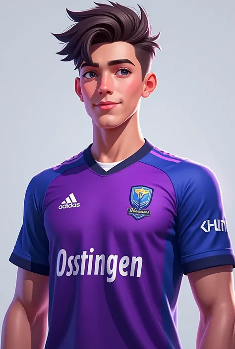 One who is in the Esports team Obstingen. It also looks good on his purple bluish shirt