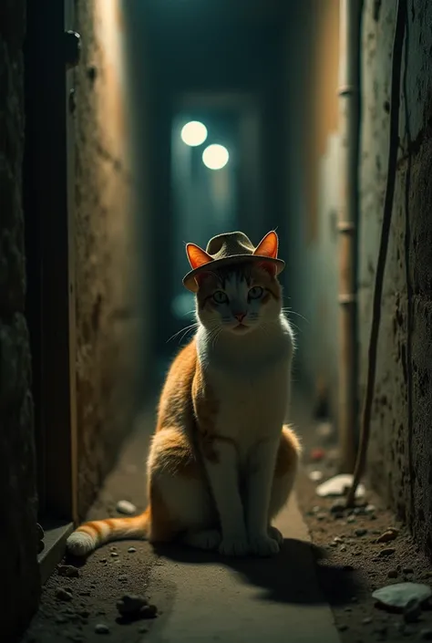  On the ground  :  The Ascension of the Cat

In a dark alley in Abidjan , The white cat,  a cunning and charismatic red cat , fait ses débuts dans le trafic.  With his hat and dark glasses , il négocie un premier deal avec une bande de rats de gouttière. S...