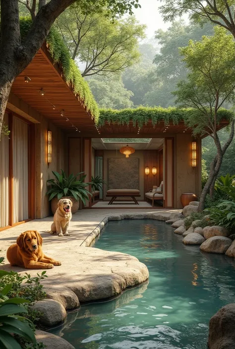 Spa for animals and people 