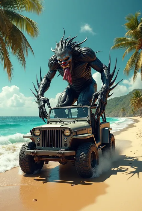 Jeep pennywise venom beach