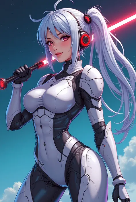 a cartoon picture of a woman in a bodysuit and armor, krenz cushart and artgerm, knights of zodiac girl, perfect anime cyborg woman, mermaid cyborg with a laser whip, by Krenz Cushart, girl in mecha cyber armor, cyborg goddess in cosmos, beautiful cyborg p...