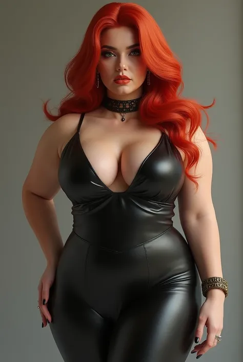 A big and busty redhead 