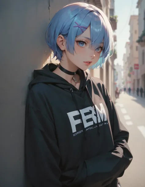 Re: Zero Starting Life in Another World Rem 、zip-up jersey