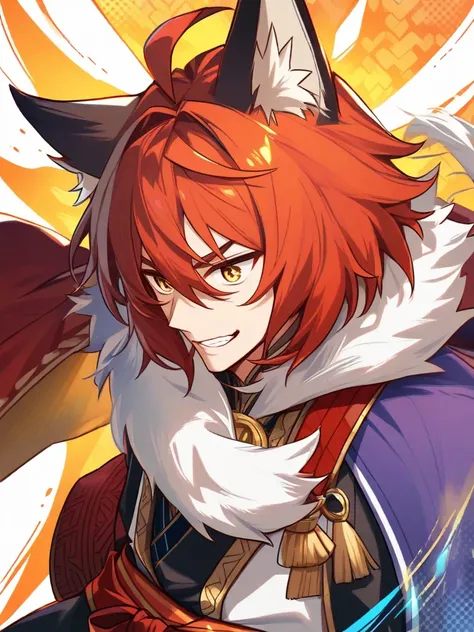 A man who has fox ears