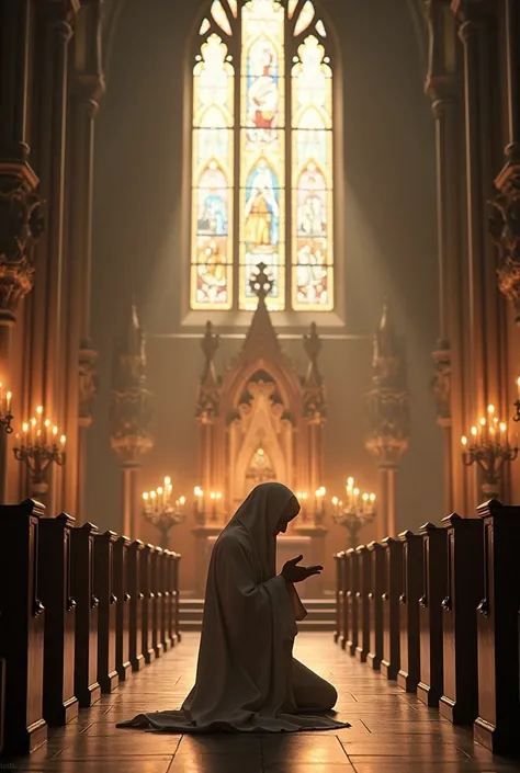 praying in church 