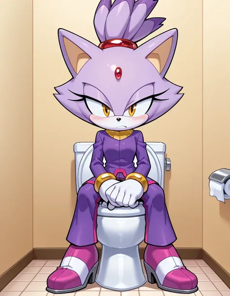 Toilet Blaze The Cat