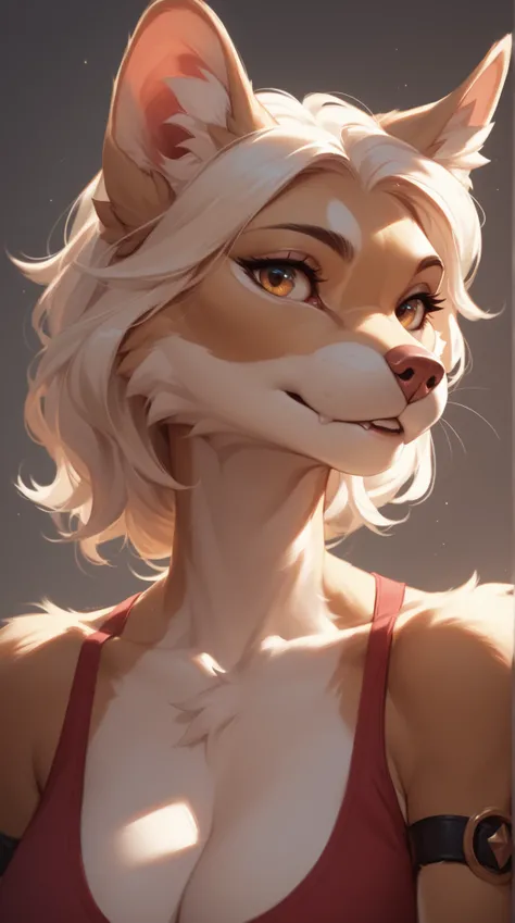 Source_furry, 1girl, furry, anthro, portrait