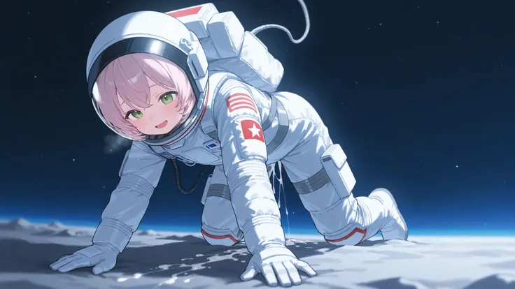 Adorable,loli,astronaut,spacesuit,space_helmet,gloves,cum_in_helmet,happy_sex,fullbody,1girl,rabbit_girl