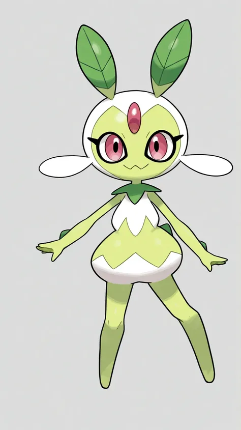 Female creature ager cactus pokemon style 