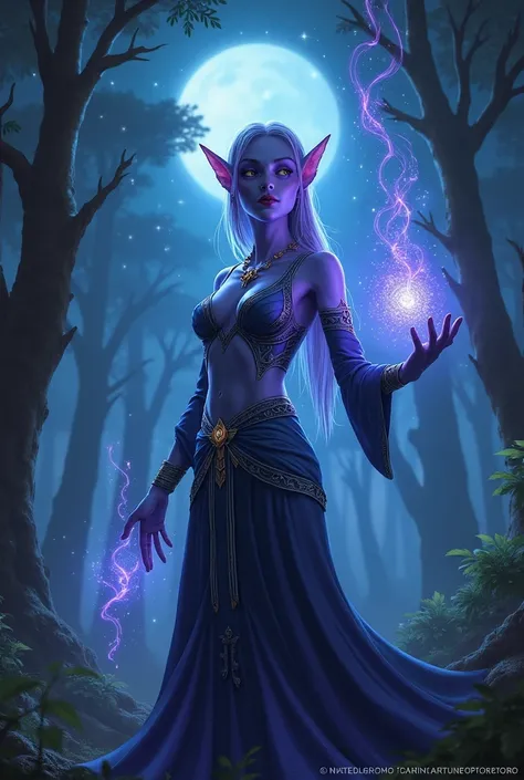 World of Warcraft-style Night Elf