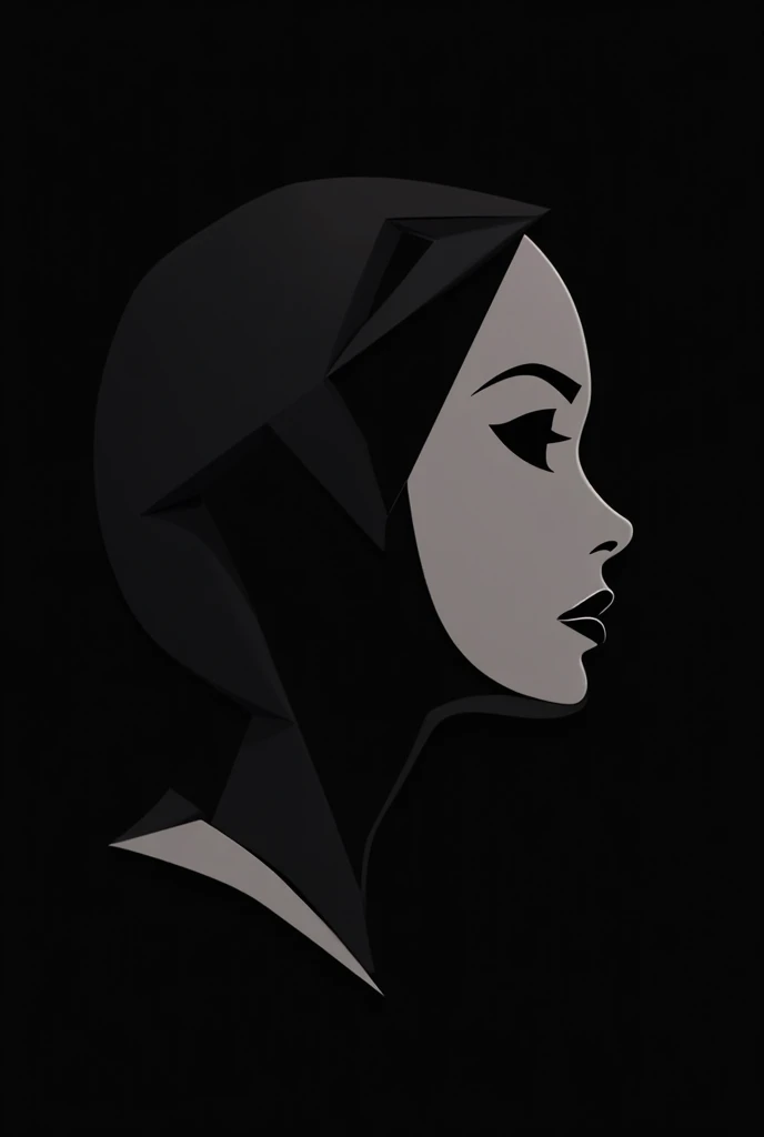 stylized logo for black sweatshirt against violence against women 