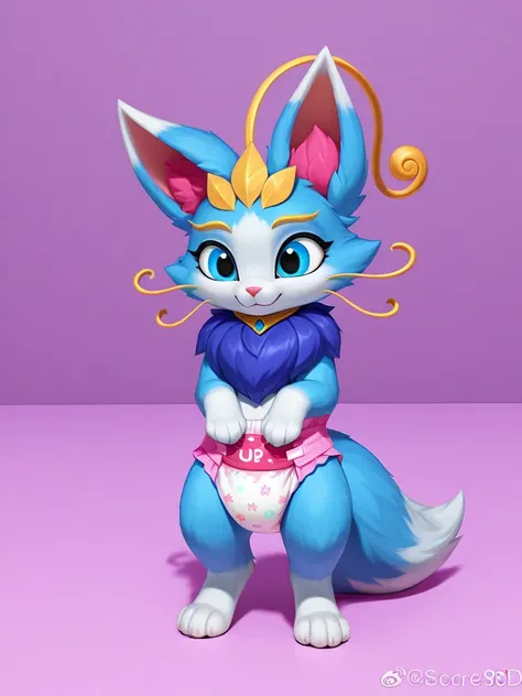 League of legends Yuumi   Diaper big 3D