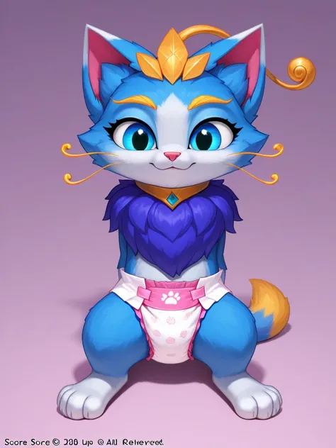 League of legends Yuumi   Diaper big 3D