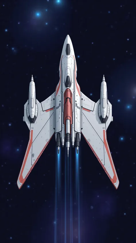 2D spaceship sprite