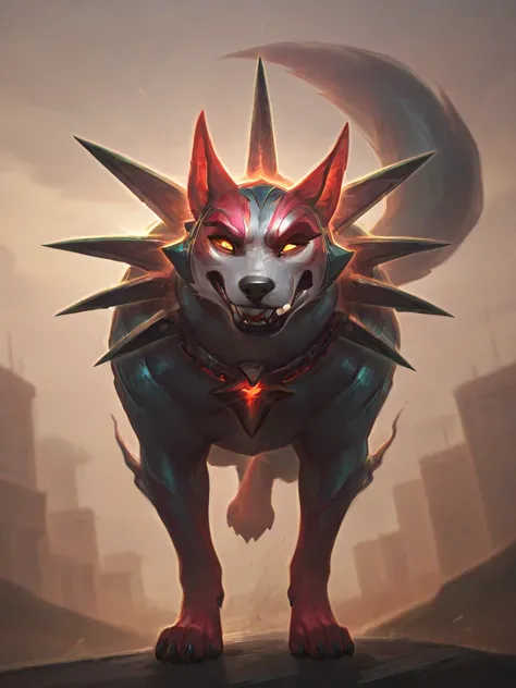 League of legends  Naafiri darkin
 dog 3D