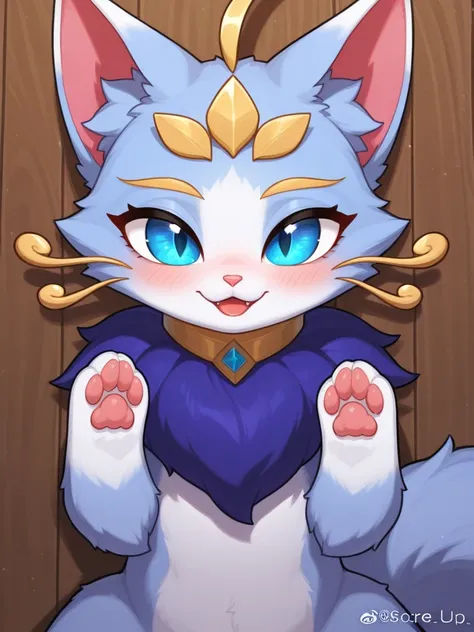 League of legends Yuumi Cat human 3D