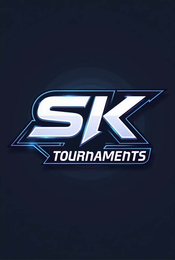 Generate a logo that says By SK tournaments 