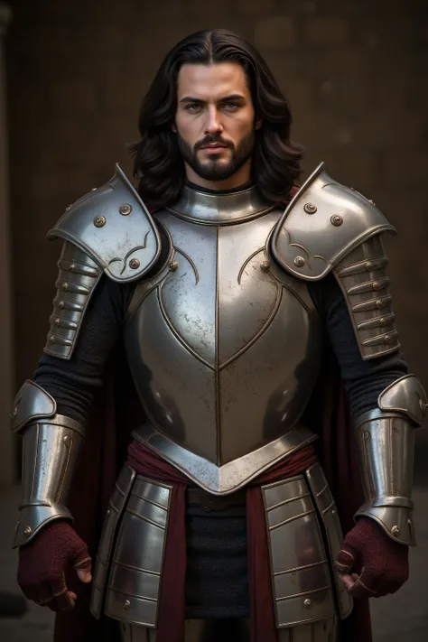 Trehonn 25 years old, (White Metal Armor and Medieval Style: 1.99) (Ultra Realistic Ultra High Definition Photography of 16k Resolution, Award-Winning Photography: 1.99) (Ultra Realistic Ultra High Definition Photography of 16k Resolution, Award-Winning Ph...