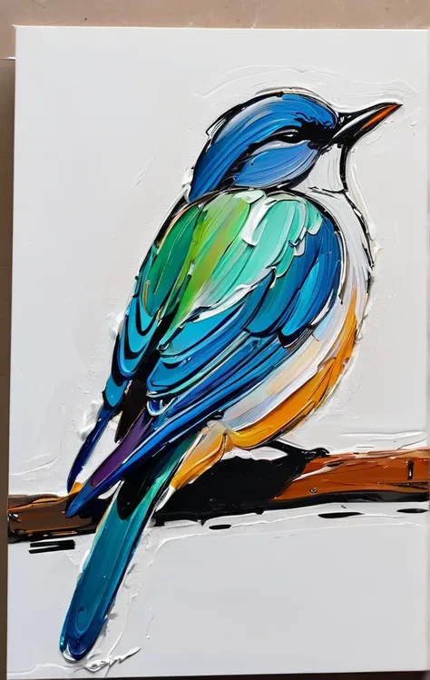 🖌️










sleeping bird 
on white cardboard palette knife oil painting sketch sketch sketch pen test