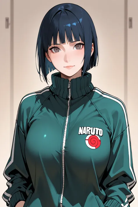 Hinata Hyuga, naruto, tracksuit