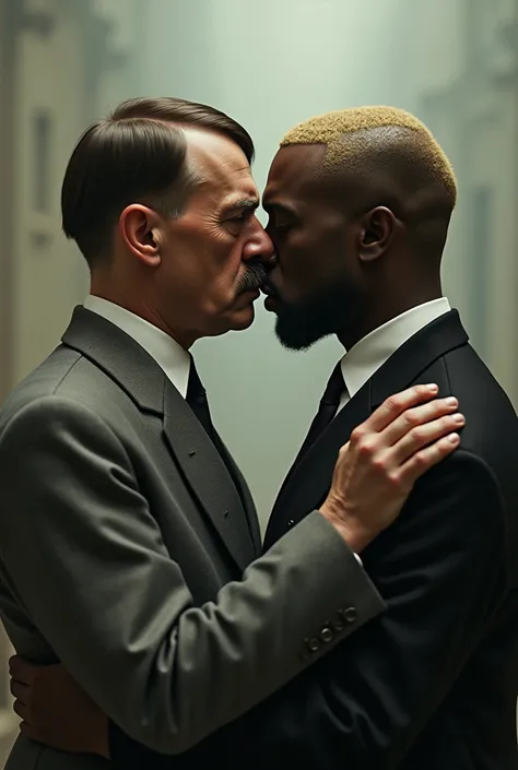 Hitler makes out with Kanye West 