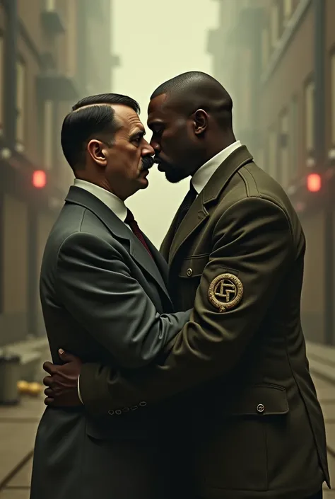 Hitler makes out with Kanye West 