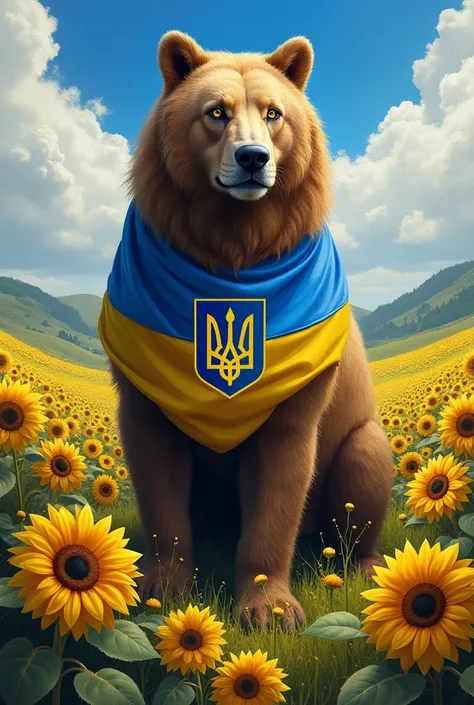 Ukraine in the form of an animal