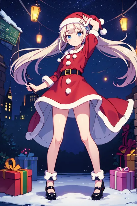 Santa dress ,  full body, Santa shoes