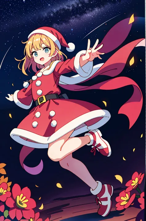 Santa dress ,  full body, Santa shoes