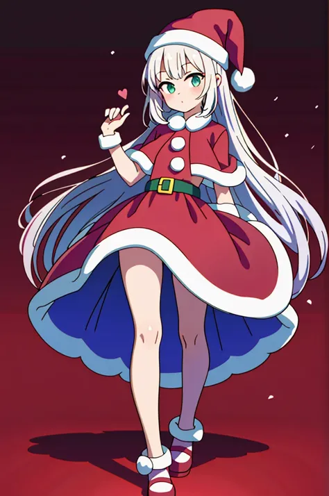 Santa dress ,  full body, Santa shoes