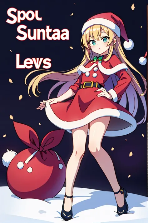 Santa dress ,  full body, Santa shoes