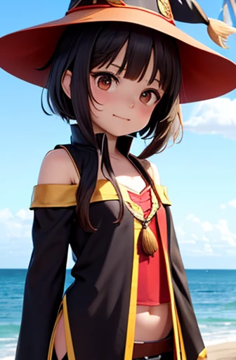  bless this wonderful world、 Megumin、Megumin's clothes、Megumin's hat、Megumin's Wand 、Seaside