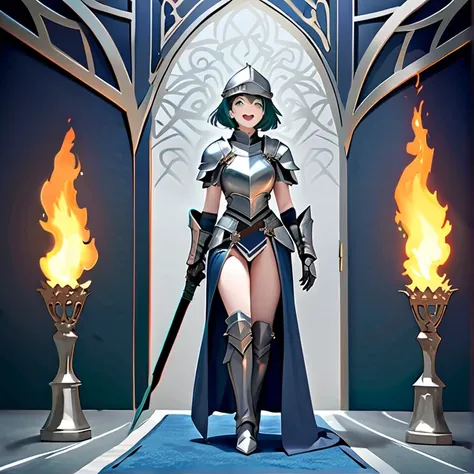 Masterpiece, High Resolution, Anatomically Correct, Best Quality, HD, High Details, High Quality, Anime Style, High Fantasy, solo character alone.
{{(:(A 22-years-old girl half-elf darkblue-haired queen),(she has: very messy dark-blue short hair, very pale...